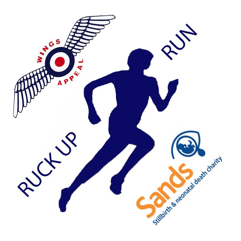 Ruck up run logo