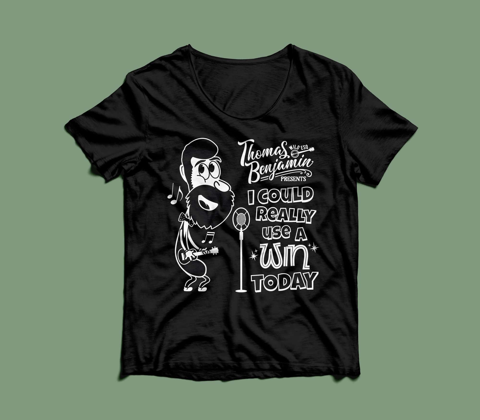 Thomas Benjamin Wild Esq - I could really use a win today - T-shirt