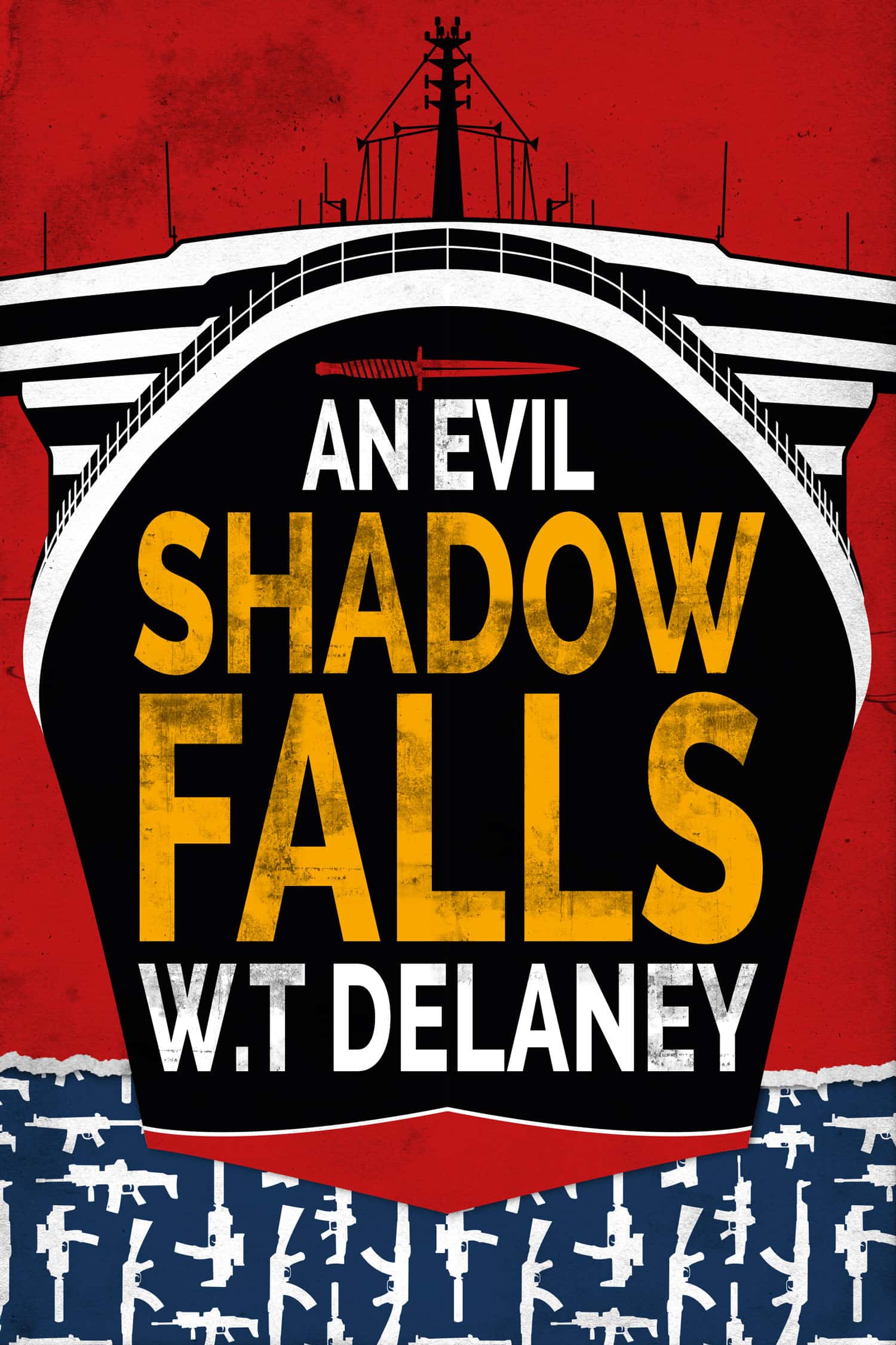 WT Delaney – Author - An Evil Shadow Falls Cover