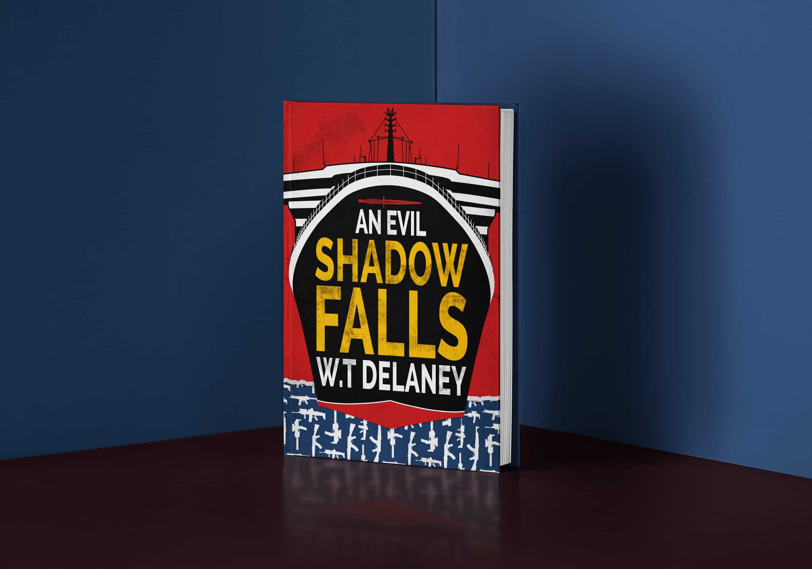 WT Delaney – Author - An Evil Shadow Falls Cover